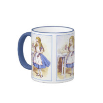 Alice in Wonderland - Drink Me - Tenniel Mugs