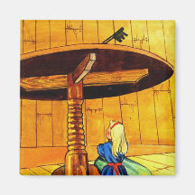Alice In Wonderland Fridge Magnet