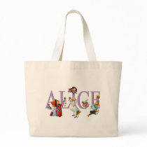 ALICE IN WONDERLAND & FRIENDS TOTE BAG