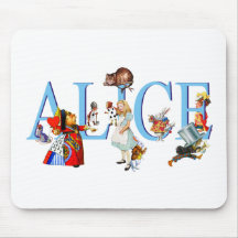ALICE IN WONDERLAND & FRIENDS MOUSEPAD