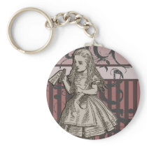 Alice In Wonderland Grunge (Pink) Keychains