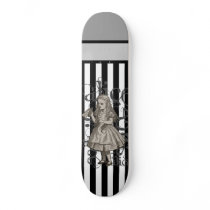 Alice In Wonderland Grunge Custom Skate Board