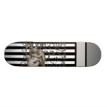 Alice In Wonderland Gryphon Grunge Skateboard Deck