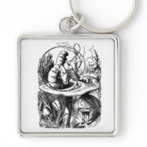 Alice in Wonderland John Tenniel Key Chain