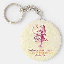 Alice in Wonderland Keychains