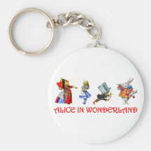ALICE IN WONDERLAND KEYCHAINS