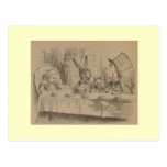 Alice in Wonderland: Original Mad Tea Party Postcard