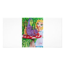 ALICE IN WONDERLAND PICTURE CARD