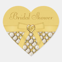 Alice in Wonderland Pocket Watches Bridal Shower Heart Sticker