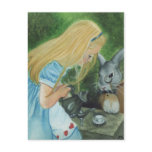 Alice in wonderland Postcard