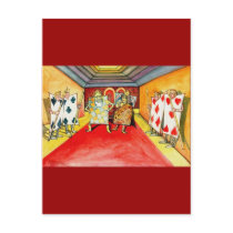 Alice In Wonderland Post Card