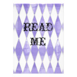 Alice in Wonderland Shower Invite