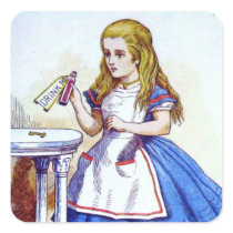 Alice in Wonderland Stickers and Postcards