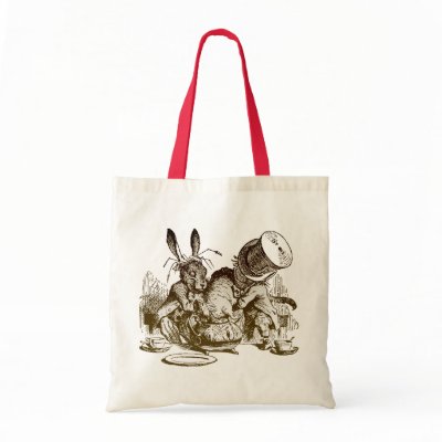Alice in Wonderland T-shirts & Gifts. Canvas Bags by 50thbirthdaygifts
