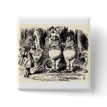 Alice in Wonderland: Twiddle Dee and Twiddle Dum Pin
