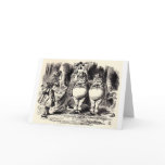 Alice in Wonderland: Twiddle Dee and Twiddle Dum Card