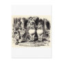 Alice in Wonderland: Twiddle Dee and Twiddle Dum Postcards