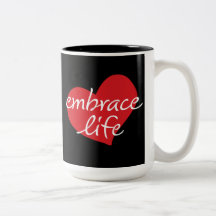 Alice Inoue's "Embrace Life" Mug