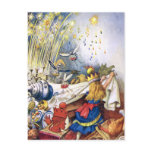 ALICE LOSES HER COOL IN WONDERLAND postcards