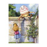 ALICE MEETS HUMPTY DUMPTY postcards