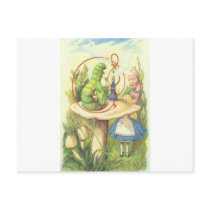 Alice Meets the Caterpillar Postcards