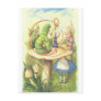 Alice Meets the Caterpillar Post Card