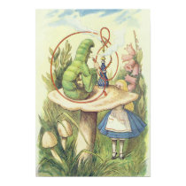 Alice Meets the Caterpillar posters