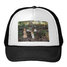 Alice Meets the Caterpillar Trucker Hats
