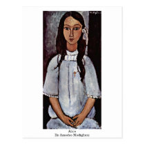 Alice par Amedeo Modigliani cartes postales