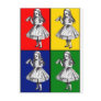 Alice Pop Art V2 Post Cards