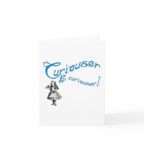 Alice Quote with Image Card