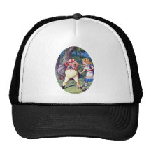 Alice & the Angry Tweedle Mesh Hat