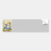 Alice & the Cards Full Colour Bumper Stickers