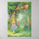 Alice & the Cheshire Cat Full Colour