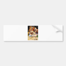 ALICE, THE DUCHESS AND THE PIG BABY BUMPER STICKER