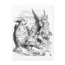 Alice, the Gryphon and the Mock Turtle Dance Postcard