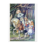 Alice & the Knight in Full Color Postcards