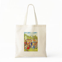 Alice & The Queen Tote Bag