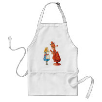 Alice & The Red Queen Aprons