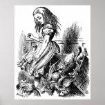Alice's Adventures in Wonderland Illustration Posters