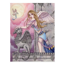 Alicia - Angel Postcard
