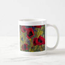Alicias Poppies Mug