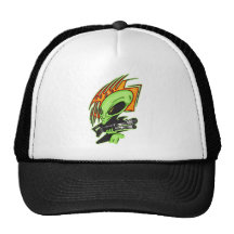 Alien And Laser Gun Hats
