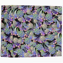 Alien Blossoms and Spores Binder