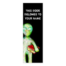 aLiEn Book Mark! Business Card Template