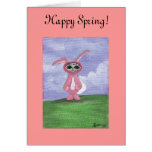 Alien Bunny Greeting Card