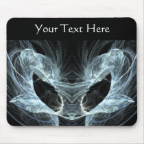 Alien Cat. Mystical Fantasy Art Fractal. Mousepad