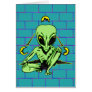 Alien Coverup Greeting Cards
