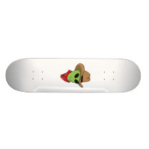 Alien Cowboy Custom Skateboard