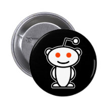 Alien de Reddit Badges Avec Agrafe